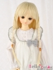 【NC-1520】7~8" Heat-Proof Wigs # Powder Gold
