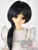 【NC-M02】7~8" Heat-Proof Short Wigs # Black