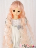 【NC-M01】7~8" Heat-Proof Wave Wigs # Pink Mix Gold
