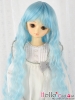 【NC-M01】7~8" Heat-Proof Wave Wigs # Ice Blue