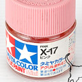 10ml Tamiya Acrylic Paint X-17 Pink