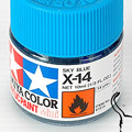 10ml Tamiya Acrylic Paint X-14 Sky Blue