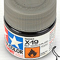 10ml Tamiya Acrylic Paint X-19 Smoke