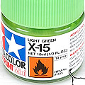 10ml Tamiya Acrylic Paint X-15 Light Green