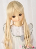 【NC-M04】7~8" Heat-Proof Curly Wigs # Pale Gold