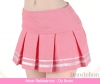 S20．【Das-20】SD／DD Accordion Mini Short Skirt # Pink