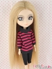 【HT-03C】8.0~9.5" HP Long Straight ( W/O Bang ) Wigs # Mix Gold