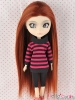 【HT-03C】8.0~9.5" HP Long Straight ( W/O Bang ) Wigs # Chestnut