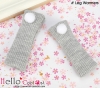 【KW-A01】B／P Doll Leg Warmers + Ball # Grey