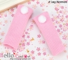 【KW-A20】B／P Doll Leg Warmers + Ball # Sweet Pink