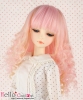 【ND-GL01】6~7" Heat-Proof Wigs # Pink Mix Gold