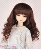 【ND-GL01】6~7" Heat-Proof Wigs # Dark Brown