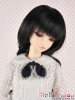 【ND-GL06】6~7" Heat-Proof Wigs # Black