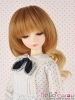 【ND-GL06】6~7" Heat-Proof Wigs # Brown + Gold