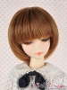 【ND-GM13】6~7" Heat-Proof Short Wigs # Brown