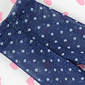 【PP-84】Pullip Pantyhose Socks # Dark Blue + White Dot／Net