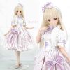 【Secret Cat】Dollfie Dream Fashion Dress Set # M．Pink+Violet